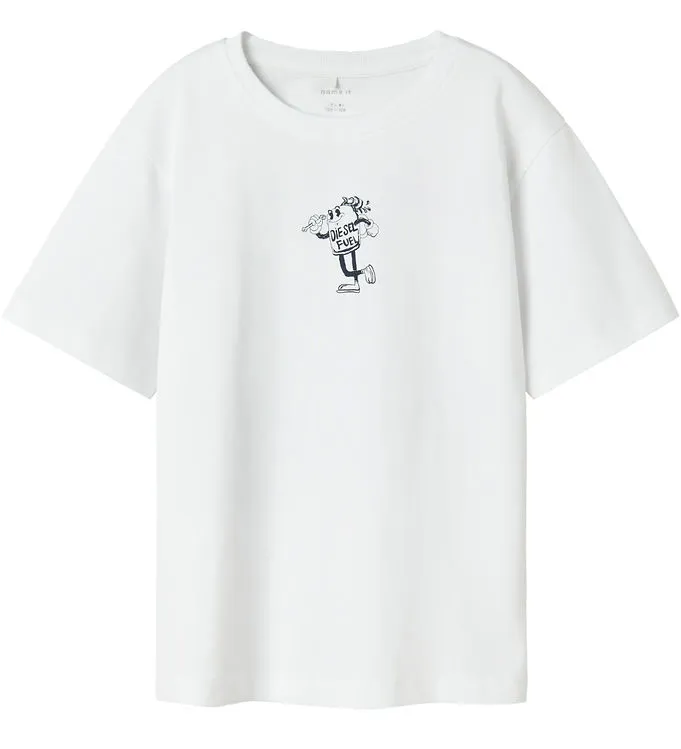 Name It T-shirts - NkmHabo - Bright White