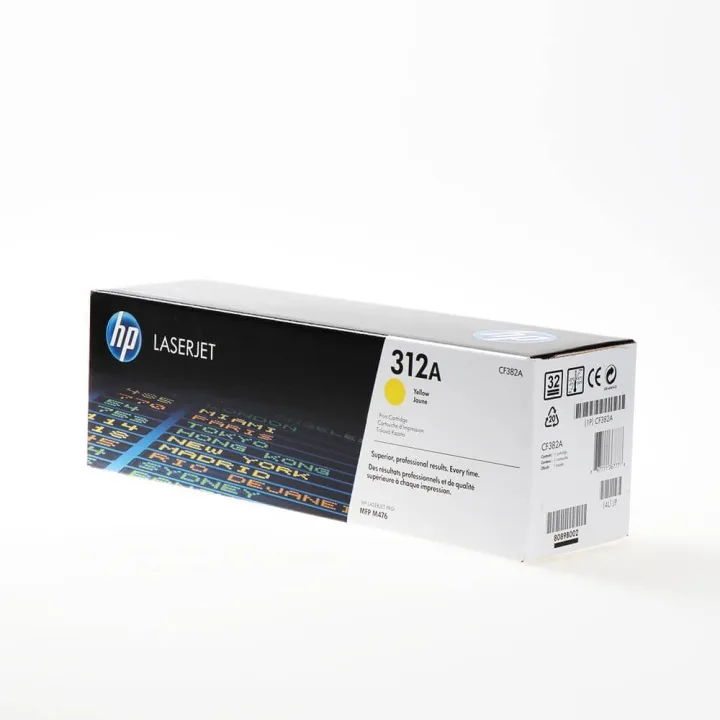 HP 312A gul LaserJet-originaltonerkassett