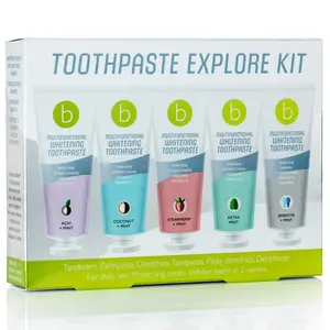 Beconfident Multifunctional Whitening Toothpaste - Explore Kit 5 x 25 ml