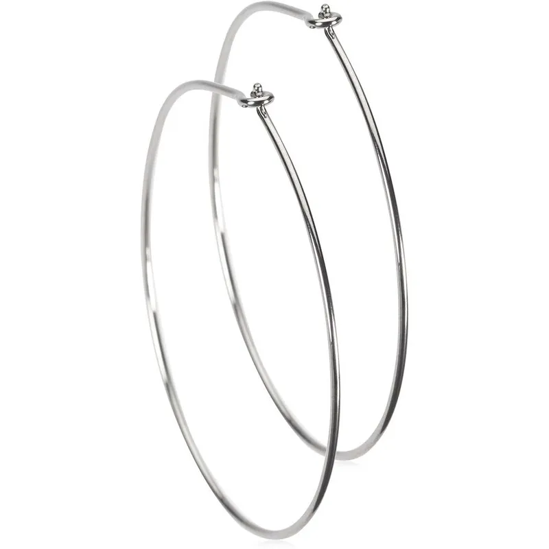 Blomdahl Natural Titanium Ear Ring 35 mm