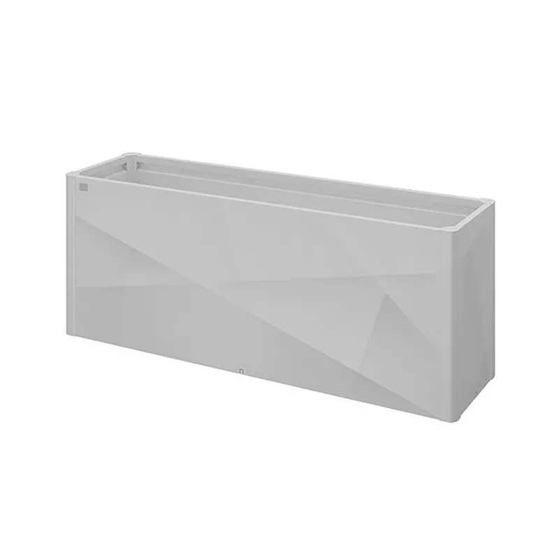 Biohort, Raised bed 2 x 0.5 X-Design metallic silver