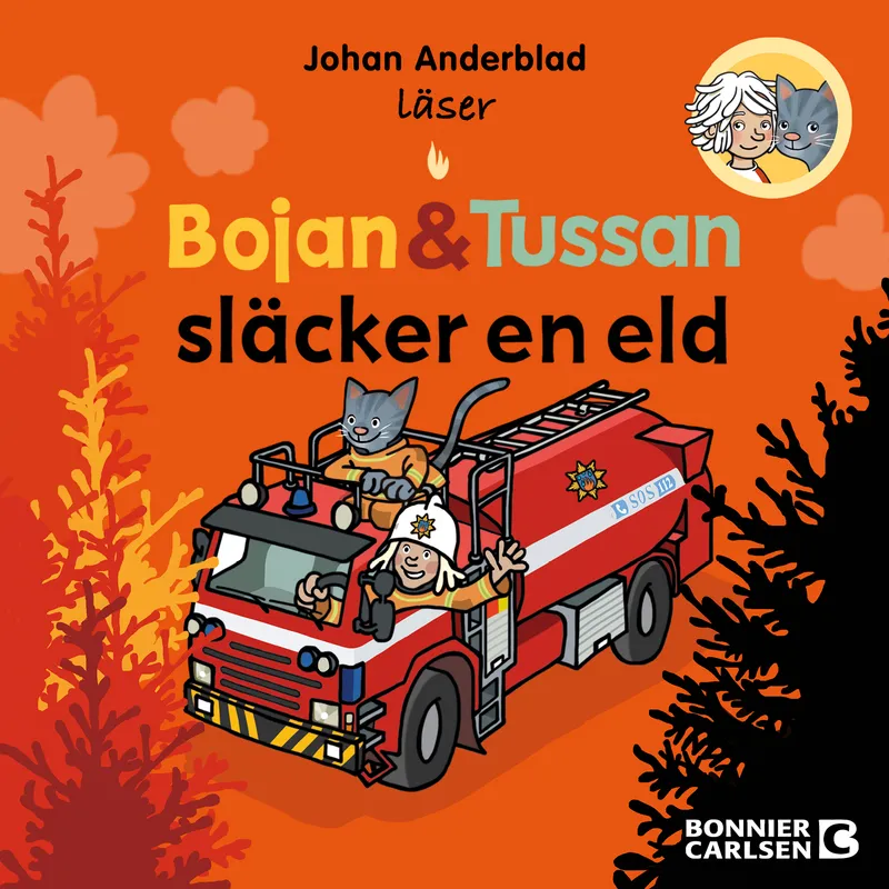Bojan och Tussan släcker en eld, Ljudbok