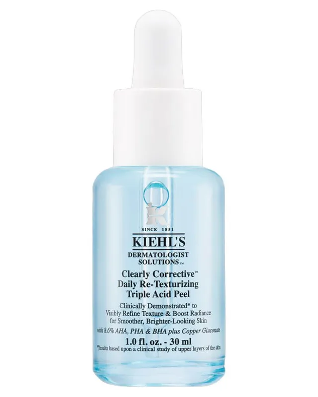Kiehl’s Clearly Corrective Daily Re-Texturizing Triple Acid Peel Serum 30 ml