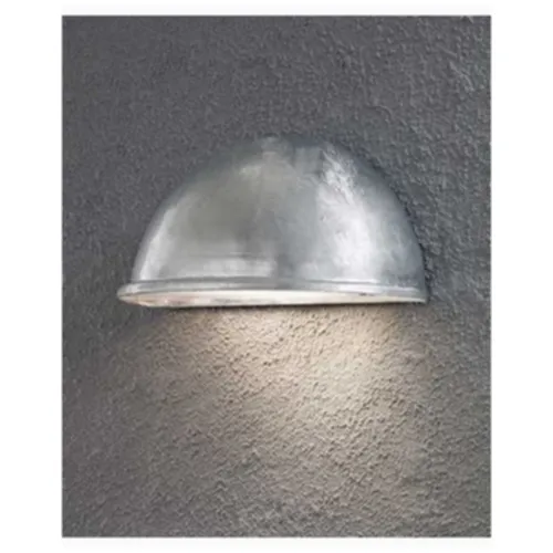 Konstsmide Torino halvmåneplafond stor E27. Galvad 7326-320