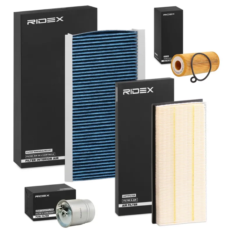 Filtersats RIDEX 4055F12183