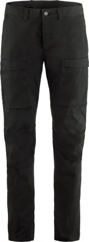 Fjällräven Men’s Abisko Hybrid Trail Trousers Black (#2504)