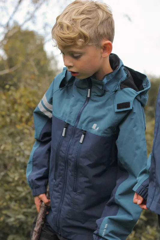 Lindberg Kids’ Lingbo Jacket Turquoise/Navy