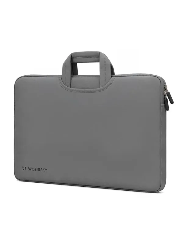 Wozinsky WNT-17G 17.3″ Laptop Bag with Retractable Neoprene Handle - Gray