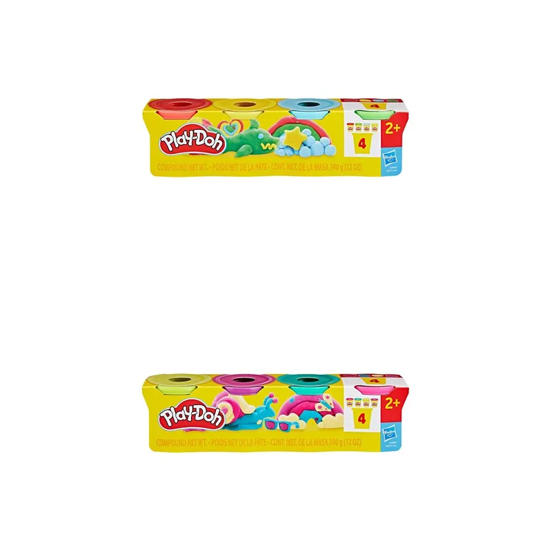 Play-Doh Leklera – 4-pack – 340 g