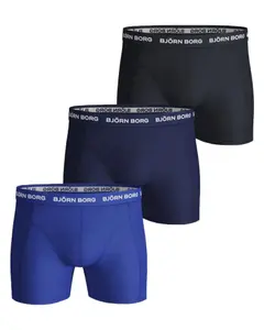 Björn Borg Cotton Stretch Boxer 3-pack, L, Multipack 7