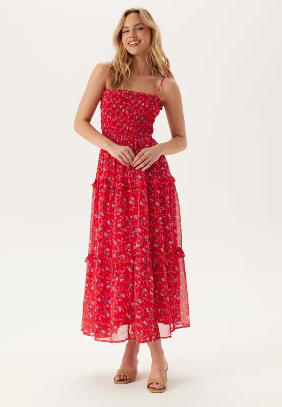 Tjw Aop Chiffon Maxi Dress (#1807)