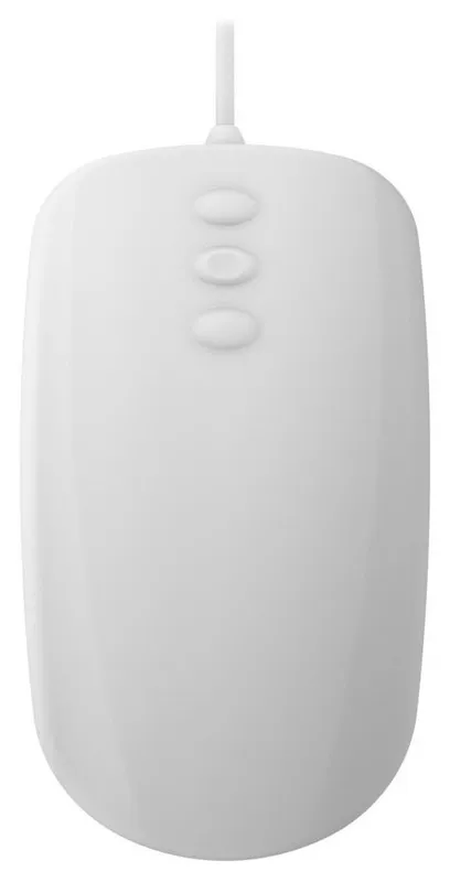 Cherry Active Key Medical AK-PMH3 - mouse - 3-button scroll - USB - white - Mouse - Optic - 5 knappar - Vit
