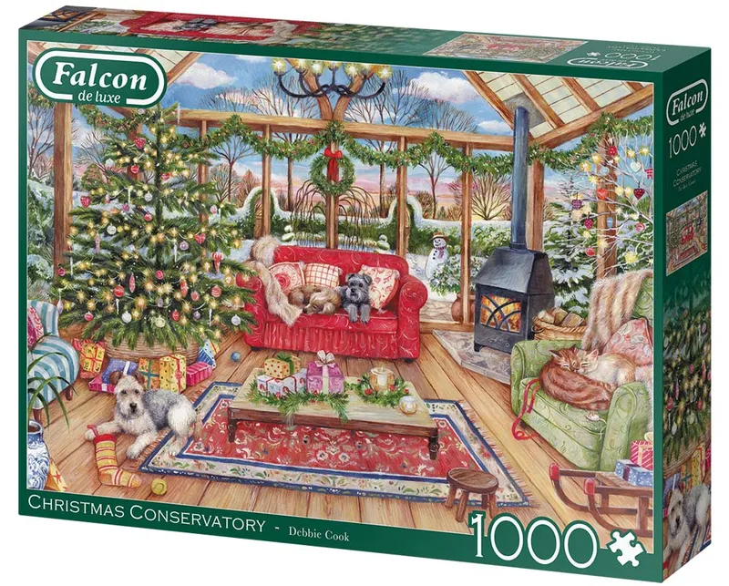 Christmas Conservatory Pussel 1000 bitar 11275 – Jumbo – Leksaksaffären