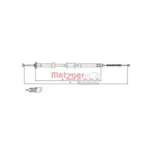 Handbromsvajer METZGER 12.0724