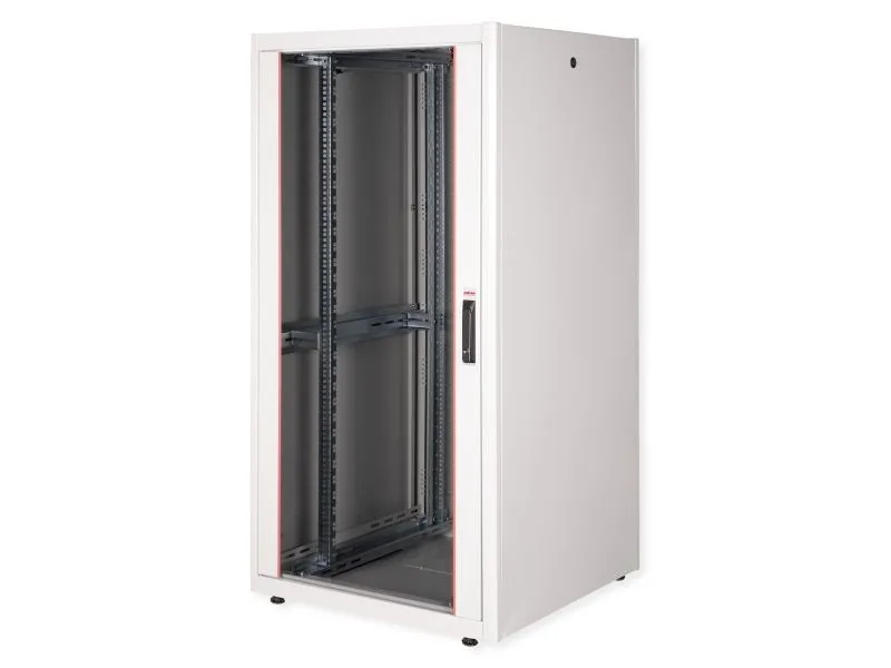 Roline Basic - rack - glass door 800 x 800 (WxD) - 32U (#0409)
