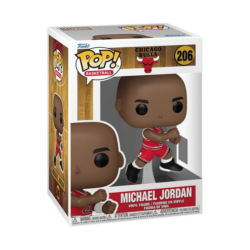Funko POP! Basketball NBA Chicago Bulls Michael Jordan 206 – Funko! – Leksaksaffären