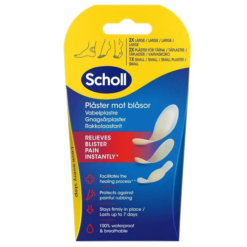 Scholl Blister Plasters Mixed 5 st