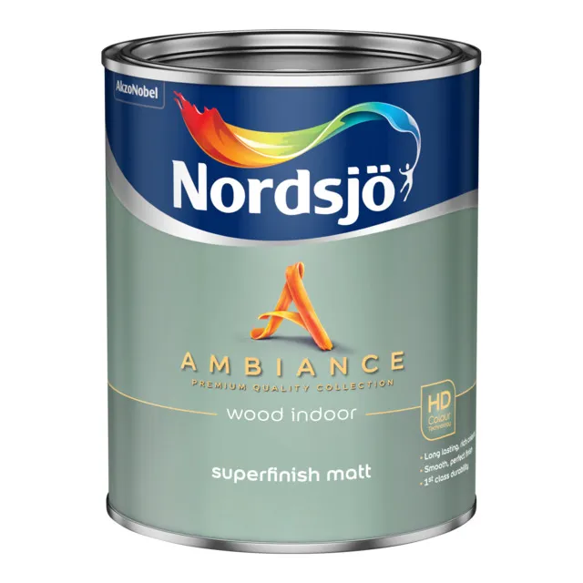 Snickerifärg Ambiance Superfin Mat Bc Nordsjö Inomhus 0,93l | Beijerbygg Byggmaterial