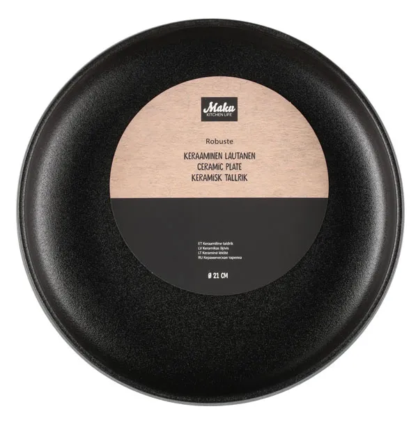Keramisk tallrik Robuste Ø 21 cm