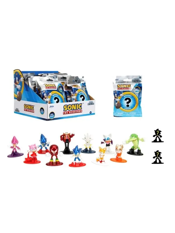 Jada Toys - Sonic blind pack Nanofigs, 13-assorterade