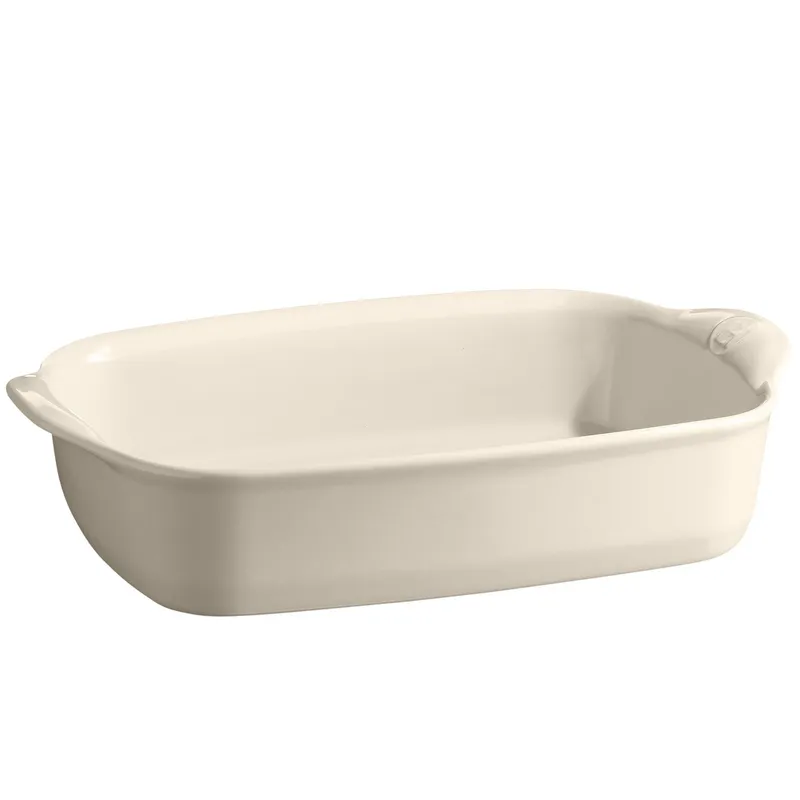 Emile henry Rektangulär ugnsform (S) 1,55 liter , cream