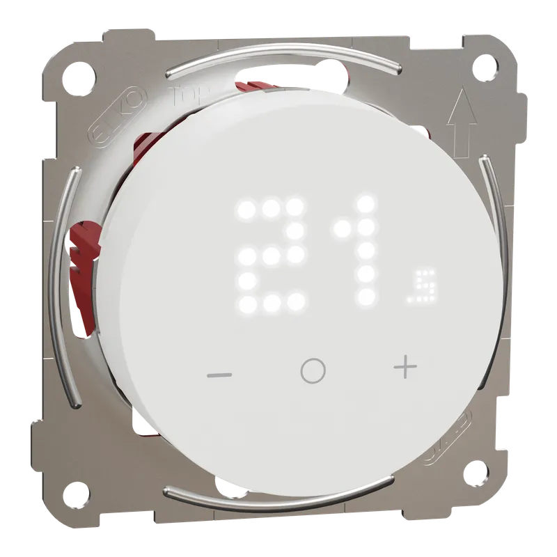 Elko One Termostat med display Vit
