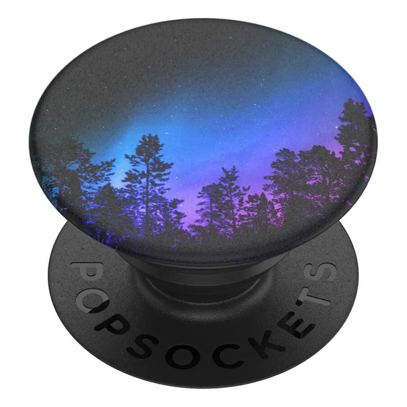 POPSOCKETS Aurora Woods Avtagbart Grip med Ställfunktion