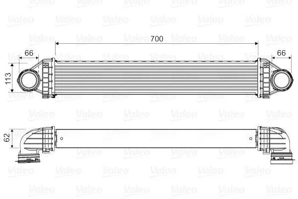 Intercooler VALEO 818806