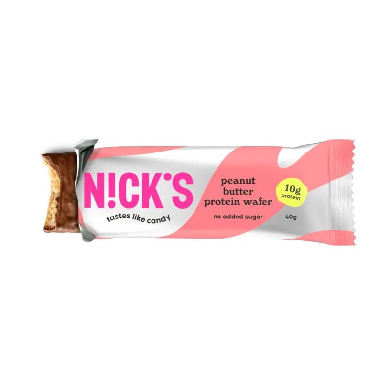3 för 2 | Nicks Protein Wafer Peanut Butter 40 g