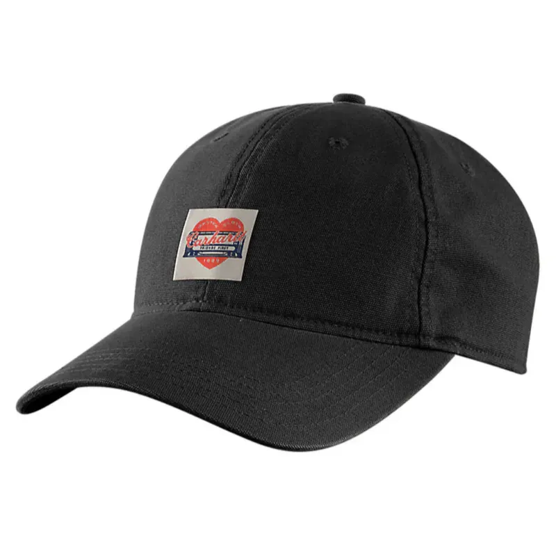 Carhartt Hearth Patch Canvas 107401 Keps dam Svart