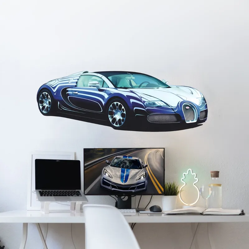 Väggdekal – Bugatti Veyron / 02