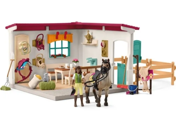 Schleich Horse Stall Utbyggnad Häst & Figur