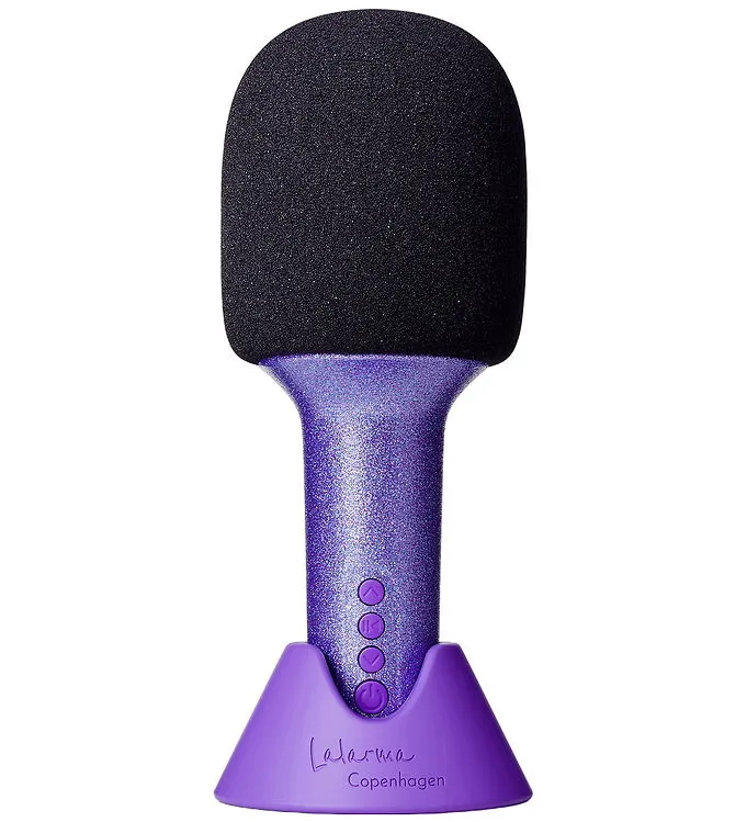Lalarma Glitter Grove microphone - Purple