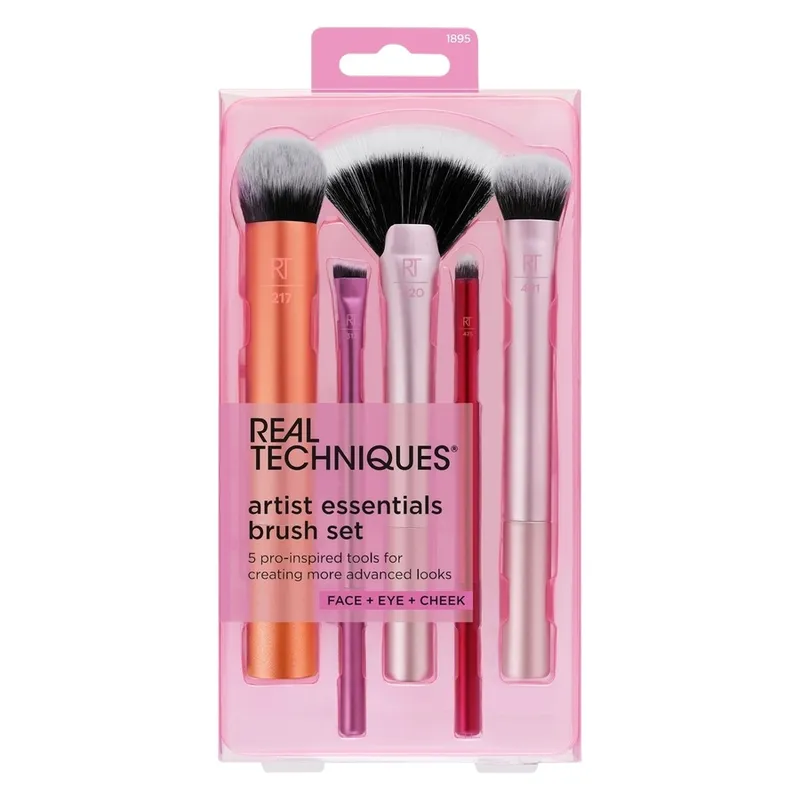 Real Techniques Artist Essentials Complete Face Makeup Brush Set
