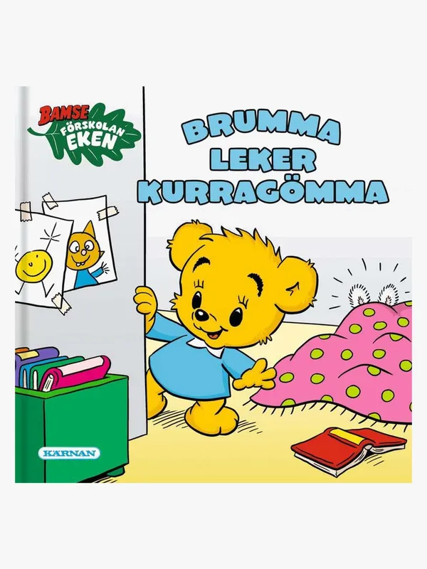 Brumma leker kurragömma