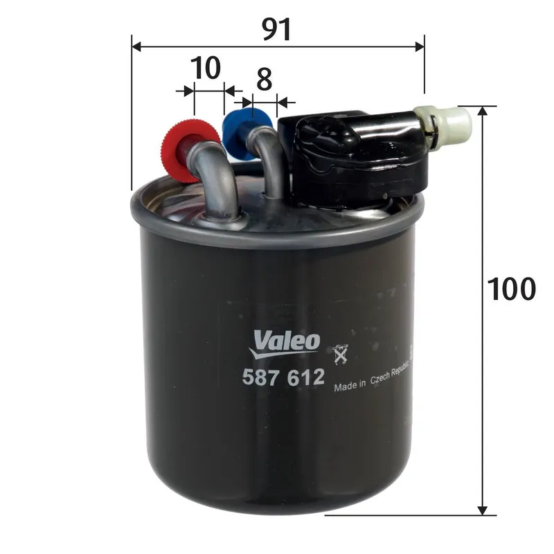 Bränslefilter VALEO 587612