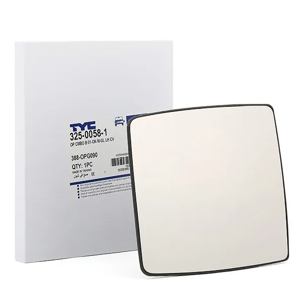 Backspegelglas TYC 325-0058-1