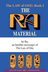 Ra material - an ancient astronaut speaks (book one)