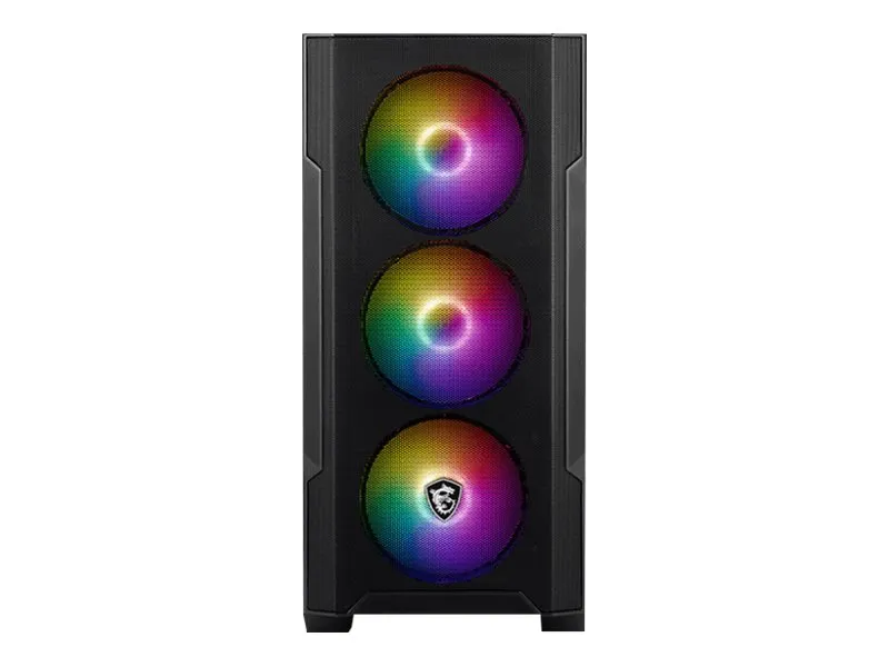 MSI MAG FORGE M100R - Chassi - Tower - Svart
