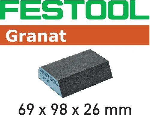Festool GR/6 CO Slipsvamp 69x98x26mm, 6-pack 120
