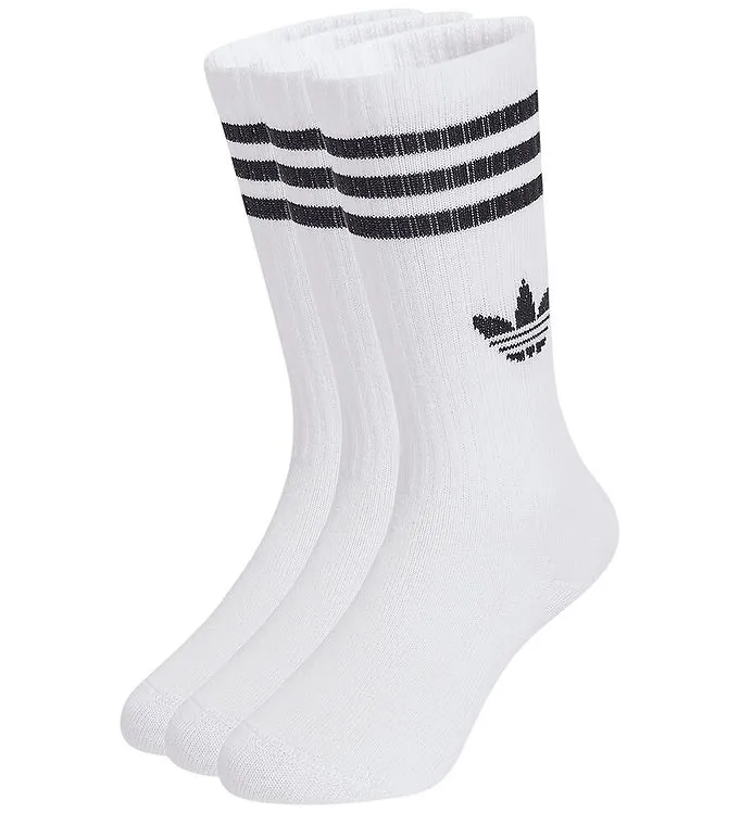 adidas Originals Strumpor - 3-pack - Vit/Svart