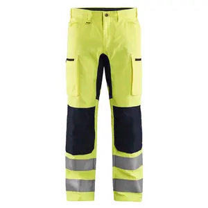 VARSELBYXA 1585 1811 STRETCH VARSELGUL/SVART C154 | Beijerbygg Byggmaterial