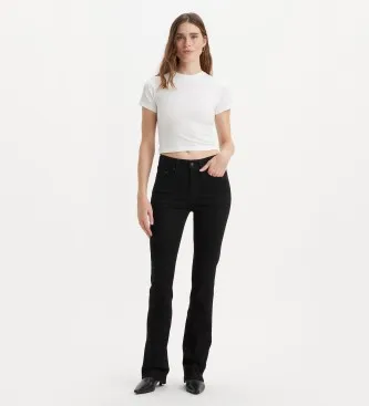 Levi’s för kvinnor. 18759-0184 Bootcut High Rise Jeans 725 svart (27/30), Casual, Bomull, Denim