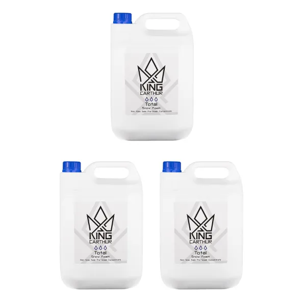 Förtvättsmedel KING CARTHUR Total Snow Foam - Skummande / Vaxlösande, 25000 ml + Tappkran