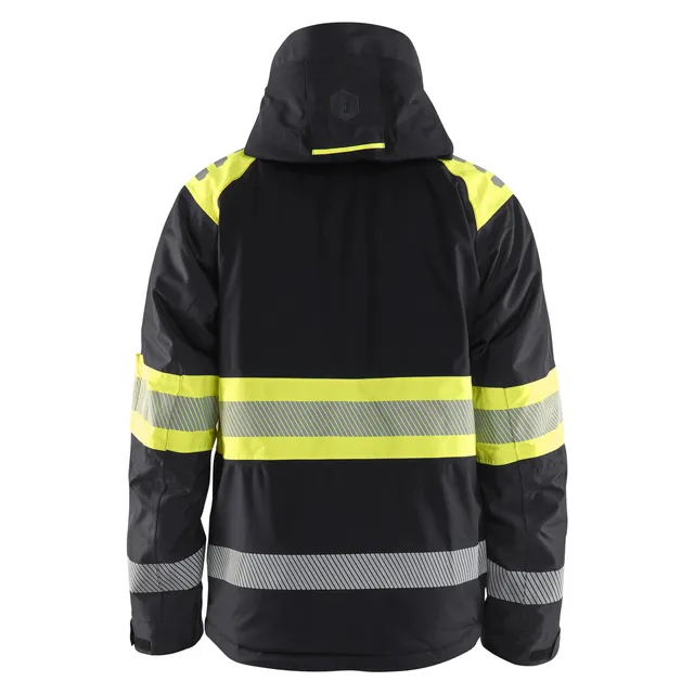 VINTERJACKA 4480 1977 VARSEL SVART/VARSELGUL XL | Beijerbygg Byggmaterial