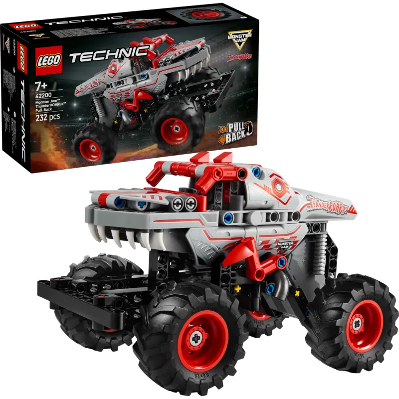 Monster Jam™ ThunderROARus™ med pull-back LEGO® Technic (42200)