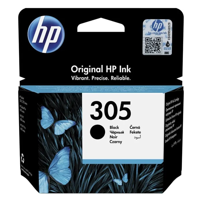 HP bläckpatron 305 original svart 2 ml