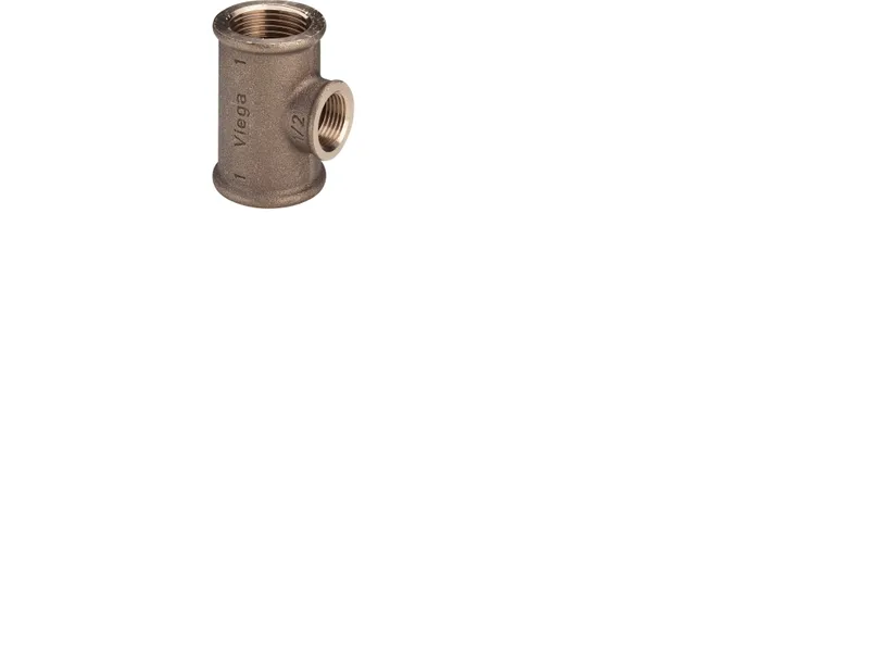 Viega T-piece 2″ gunmetal