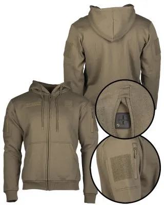 Miltec Tactical Hoodie, Ranger Green L