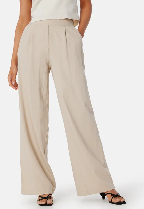 Vijolanda High Waist pleated pants (#0776)